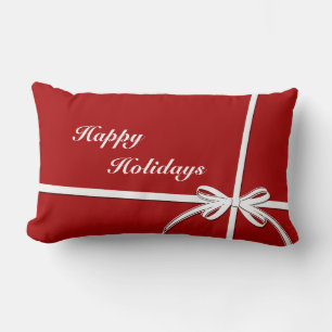 Happy Holidays Lendenkissen