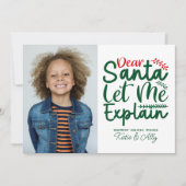 HAPPY HOLIDAYS | Lieber Weihnachten Lass Ich erklä (Vorderseite)