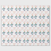 Happy Holidays Lights Winter Sei fröhlich und hell Geschenkpapier (Flach)