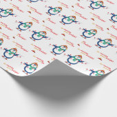 Happy Holidays Lights Winter Sei fröhlich und hell Geschenkpapier (Ecke)