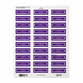 Happy Holidays Lila Design (Vorne)