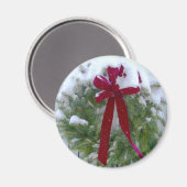 Happy Holidays Magnet (Vorderseite/Rückseite)