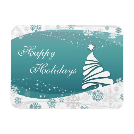 Happy Holidays Magnet (Horizontal)