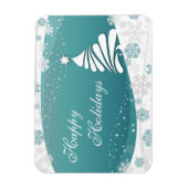 Happy Holidays Magnet (Vertikal)