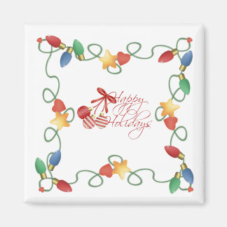Happy Holidays Magnet