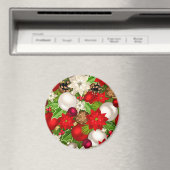 Happy Holidays Magnet (In Situ (Geschirrspüler))