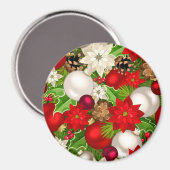 Happy Holidays Magnet (Vorderseite/Rückseite)