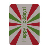 Happy Holidays Magnet (Vertikal)