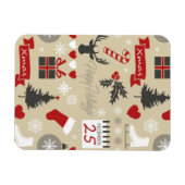 Happy Holidays Magnet (Horizontal)