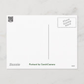 Happy Holidays Matching Items - Grün Feiertagspostkarte (Rückseite)