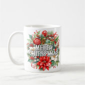 Happy Holidays | Merry Christmas Kaffeetasse (Links)