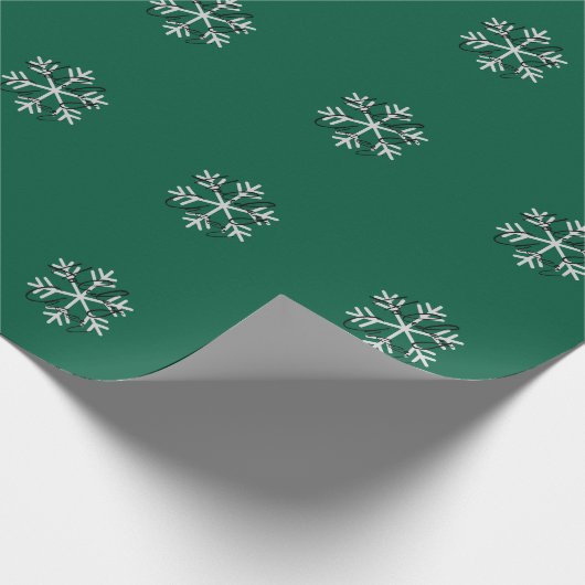 Happy Holidays Merry Christmas New Year Geschenkpapier (Ecke)