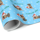 Happy Holidays Min Button Geschenkpapier (Rolleneckpunkt)