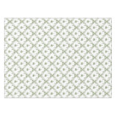 Happy Holidays Mistletoe Christmas Floral Tischdecke (Vorderseite (Horizontal))