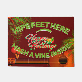 Happy Holidays mit Marac und Cuatro Karibik Fußmatte