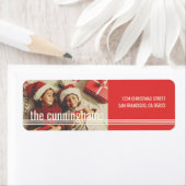 Happy Holidays | Moderne und einfache Linien (Insitu)