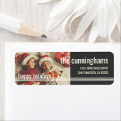 Happy Holidays | Moderne und einfache Linien (Insitu)