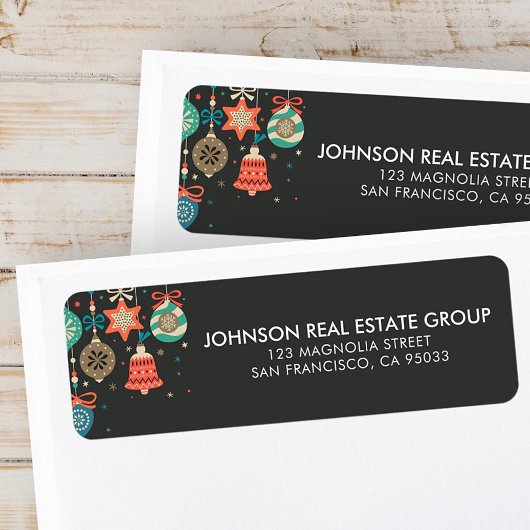 Happy Holidays | Moderne Weihnachtsschmuck