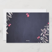 Happy Holidays - Modernes Foto Feiertagskarte (Rückseite)