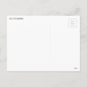 Happy Holidays Mouse in  House Feiertagspostkarte (Rückseite)