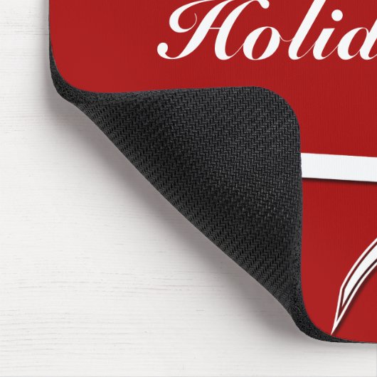 Happy Holidays Mousepad (Ecke)