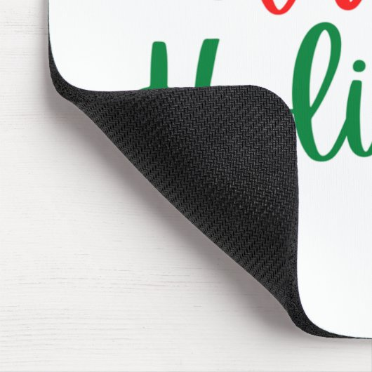 Happy Holidays Mousepad (Ecke)