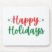 Happy Holidays Mousepad (Vorne)