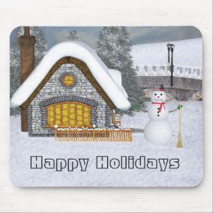 Happy Holidays Mousepad