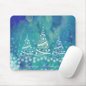 Happy Holidays Mousepad (Mit Mouse)