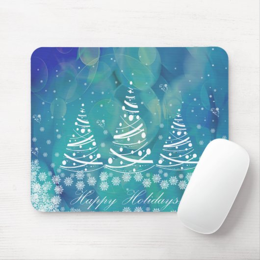 Happy Holidays Mousepad (Mit Mouse)