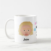 Happy Holidays Natural Hair Coffee Tasse (Links)