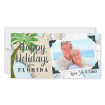 Happy Holidays Nautical Tropical Florida Urlaub