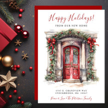 Happy Holidays Neue Zuhause Red Door Moving
