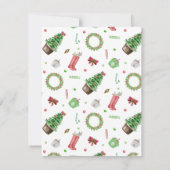 Happy Holidays Neue Zuhause Weihnachtsstür Kletter Ankündigung (Rückseite)