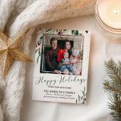 Happy Holidays Neues Zuhause Moving Ankündigung Fo