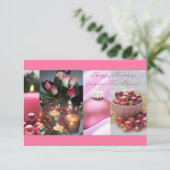 Happy Holidays - New Address Christmas Card Einladung (Stehend Vorderseite)