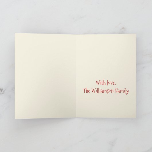 Happy Holidays - Niedlich Chow Chow Weihnachten (Innenseite)