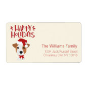 Happy Holidays - Niedlicher Weihnachtsmann Jack Ru (Vorne)