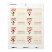 Happy Holidays - Niedlicher Weihnachtsmann Jack Ru (Vorne)