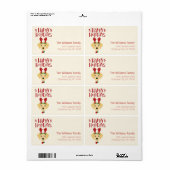 Happy Holidays - Niedliches Labrador Weihnachten (Vorne)