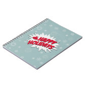 Happy Holidays Notizblock (Linke Seite)