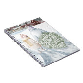 Happy Holidays Notizblock (Rechte Seite)