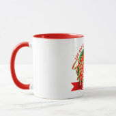 Happy Holidays / One in a Million VATER (Ihr Text) Tasse (Links)