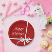 Happy Holidays Pappteller (Party)