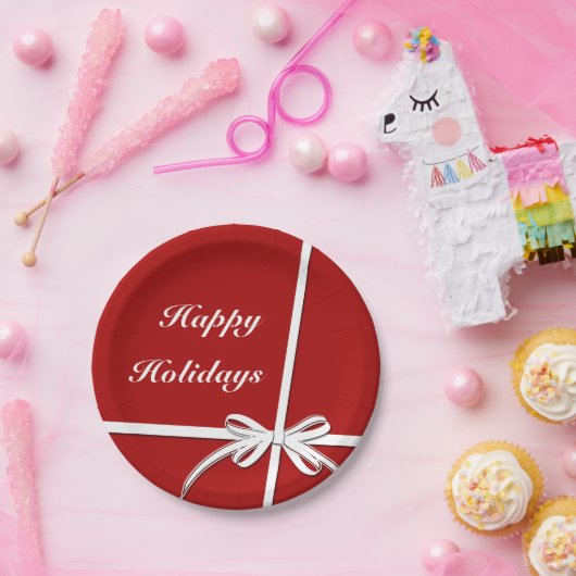 Happy Holidays Pappteller (Party)