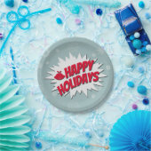 Happy Holidays Pappteller (Party)