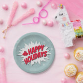 Happy Holidays Pappteller (Party)