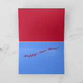 Happy Holidays Peace Joy Weihnachten Frohe Weihnac (Innenseite)