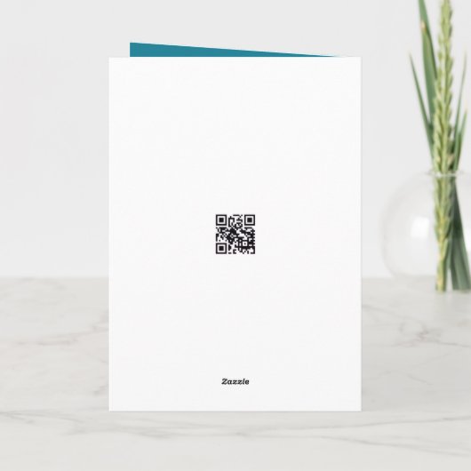 Happy Holidays Penguin Under Northern Lights Karte (Rückseite)