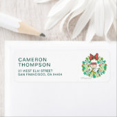 Happy Holidays | Peppermint Candy Wreath (Insitu)